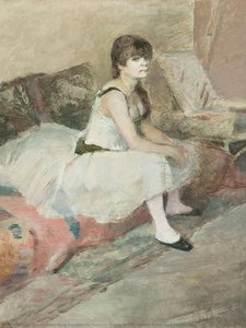 Tanečka Na Růžovém Divánu — Comte Henri Marie Raymond De Toulouse-lautrec-monfa