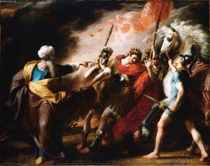 Saul Reproved By Samuel For Not Obeying The Commandments Of The Lord — John Singleton Copley
