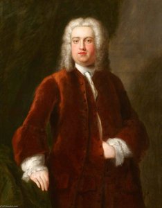 Portrait Of An Unknown Eighteenth Century Gentleman (presented As George Frideric Handel) — Charles Philips