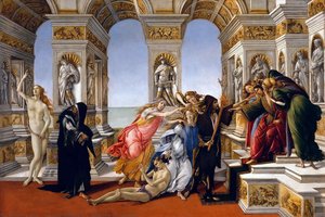 Die Lästerung Des Apelles — Sandro Botticelli