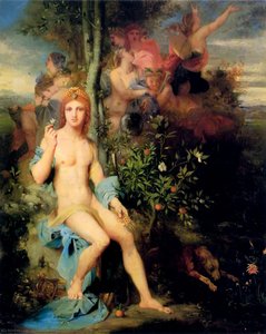Apóleo Y Las Nueve Musas — Gustave Moreau