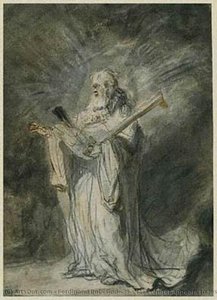 God's Messenger Appears To Joshua — Ferdinand Bol