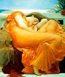 English Flaming June‎ — Sir Frederic Lord Leighton