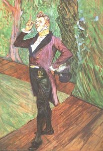 Porträt Von M. Samary — Comte Henri Marie Raymond De Toulouse-lautrec-monfa