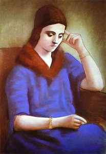 Porträt Von Mme Olga Picasso — Pablo Picasso
