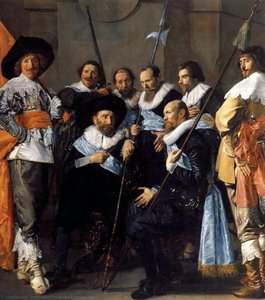La Compañía Escasa (detalle) — Frans Hals I