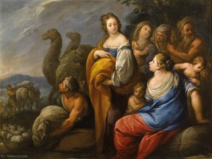Rahel Verbirgt Die Götzenbilder. — Carlo Francesco Nuvolone