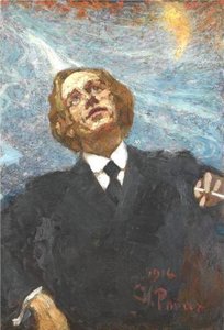 Poet-futurist (portrait Of Vladimir Vladimirovich Mayakovsky) — Ilya Repin