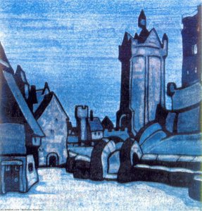 Strada Di Fronte Al Castello — Nikolaj Roerich