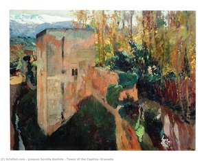 Torre Della Prigioniera, Granada — Joaquín Sorolla Y Bastida