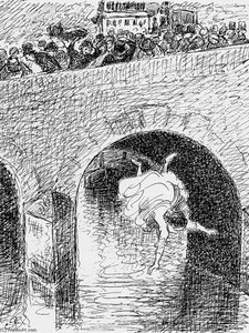 Suicide Of An Abandoned Woman — Camille Pissarro