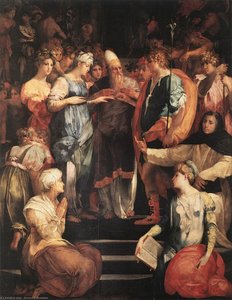 Marriage Of The Virgin — Rosso Fiorentino