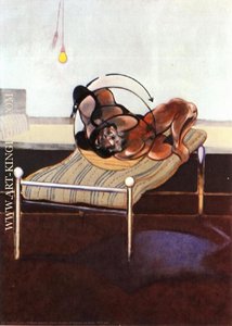 Three Studies Of Figures On Beds, 1972 Left — Francis Bacon