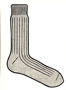 Sock — Roy Lichtenstein