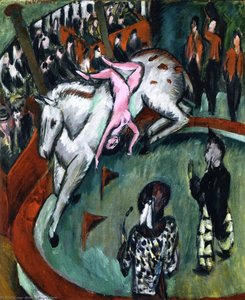 Circus (also Known As Circus Rider) — Ernst Ludwig Kirchner