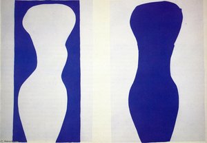 Formes Gouache découpée pour Jazz Paris, Musée national d'Art Moderne