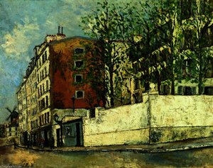 Rue Orchampt In Montmarte — Maurice Utrillo