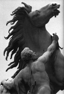 Horse Tamer From Marly-le-roi (detail) — 기욤 쿠스투 (장로)