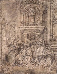 The Mystic Marriage Of St Catherine — Jan Gossart