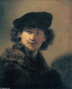 Sebeportrét (22) — Rembrandt Van Rijn