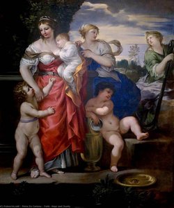 Faith, Hope And Charity — Pietro Da Cortona