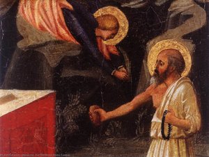 Christ In The Garden Of Gethsemane (detail) — Masaccio