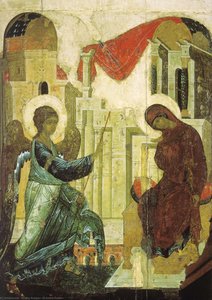 Annunciation — Andriej Rublow