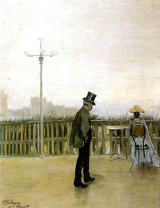 Mi Padre Y Mi Hermana En París — Ignacio Zuloaga Y Zabala