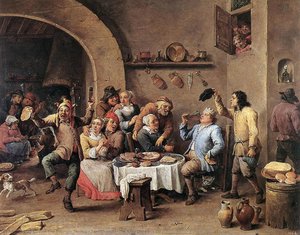 Zwölften Nacht (der König Trinkt) — David Teniers Der Jüngere
