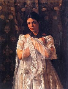 Portrait Heleny Marcell — Jacek Malczewski