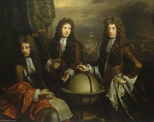 John Benbow (1653–1702), Sir Ralph Delavalle (c.1645–1707), And Thomas Phillips (c.1635–1693) — Thomas Murray