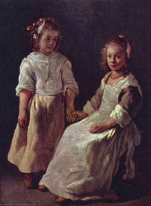 Two Girls — (brother) Antoine Le Nain