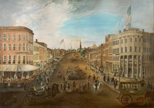 View Of State Street, Albany — John Wilson Ewbank