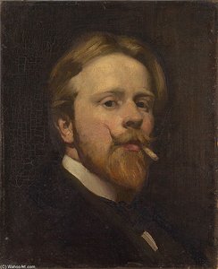Self-portrait - — George Washington Thomas Lambert