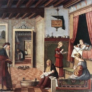 Birth Of The Virgin — Vittore Carpaccio