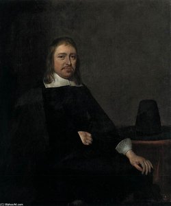 Portrait Of A Seated Man — Gerard Ter Borch