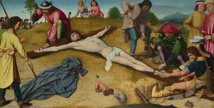 Cristo Inchiodato Alla Croce — Gerard David