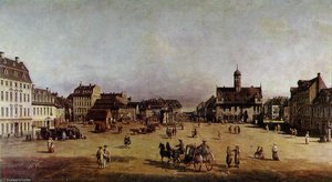 The Neustadter Market In Dresden — Bernardo Bellotto