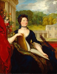 Maria Hamilton Beckford (mrs William Beckford) — Benjamin West