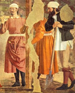 Descoberta Da Santa Cruz (detalhe)3 — Piero Della Francesca