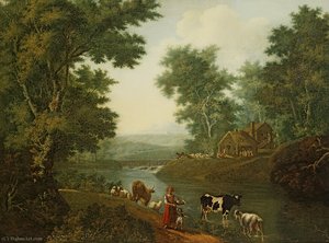 Landscape In The Surroundings Of Petersburg — Semyon Shchedrin