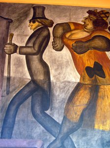 The Rich People (detail) — José Clemente Orozco