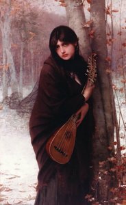 Girl With A Mandolin — Jules Joseph Lefebvre