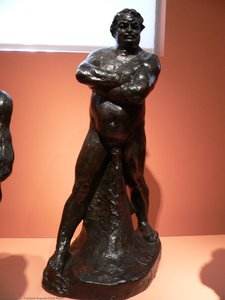 Balzac Desnudo Con Los Brazos Cruzados — Auguste Rodin