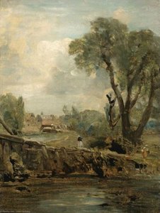 Flatford Mill Dalla Via Del Canale — John Constable