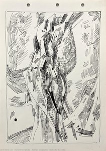 Abstract Composition (sketch For The "nika") — Hryhorii Havrylenko