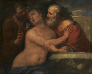 Susannah I Starszyzna — Luca Giordano