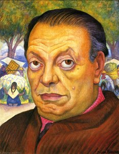Self-portrait 2 — Diego Rivera
