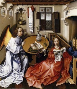 Mérode Altarpiece (detail) — Robert Campin (master Of Flemalle)