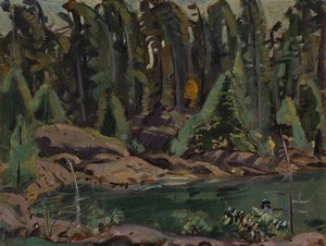 Quiet Cove, Mcgregor Bay — Arthur Lismer